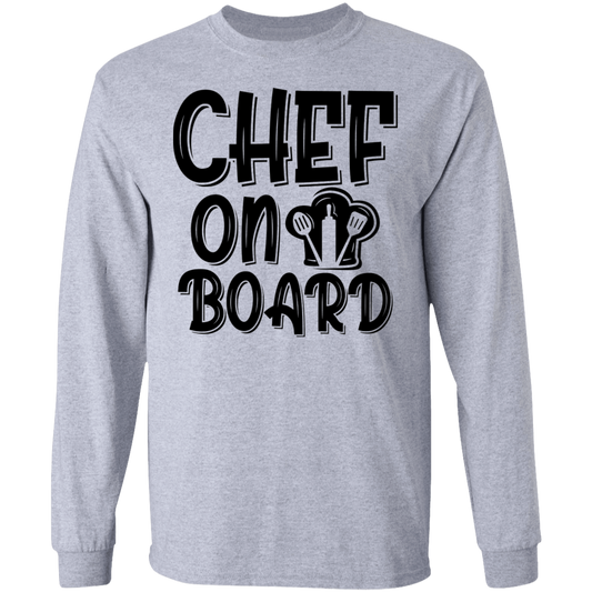 Chef On Board Long Sleeve T-Shirt