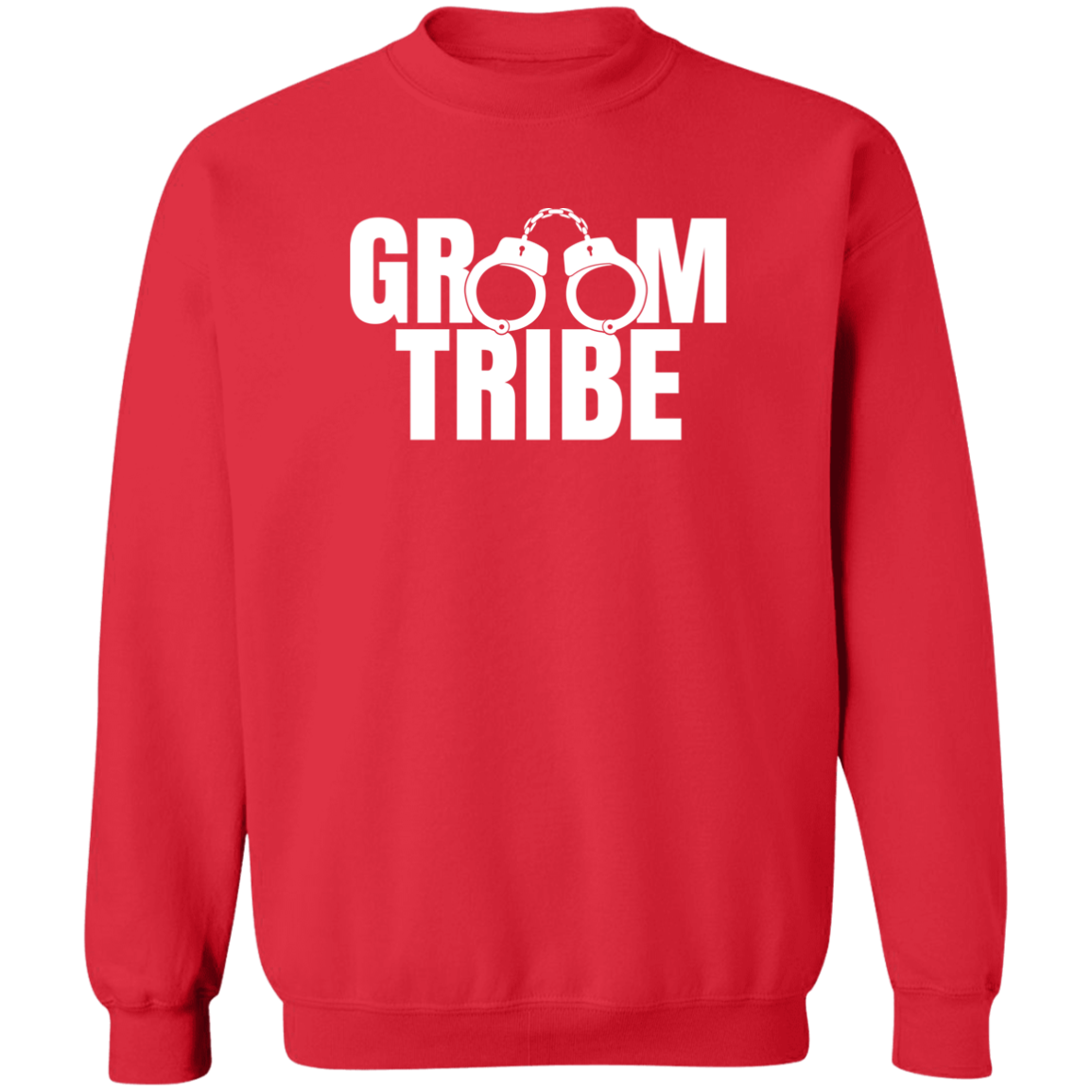 Bachelor Party Wedding Funny Groom Tribe Crewneck Sweatshirt