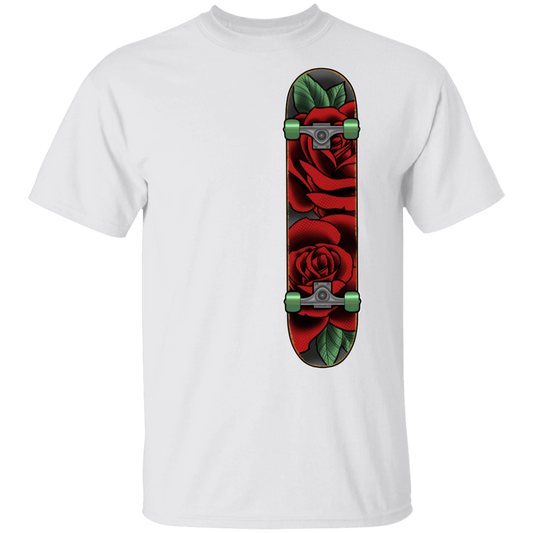 Rose Classic Skateboard Skateboarder T-Shirt