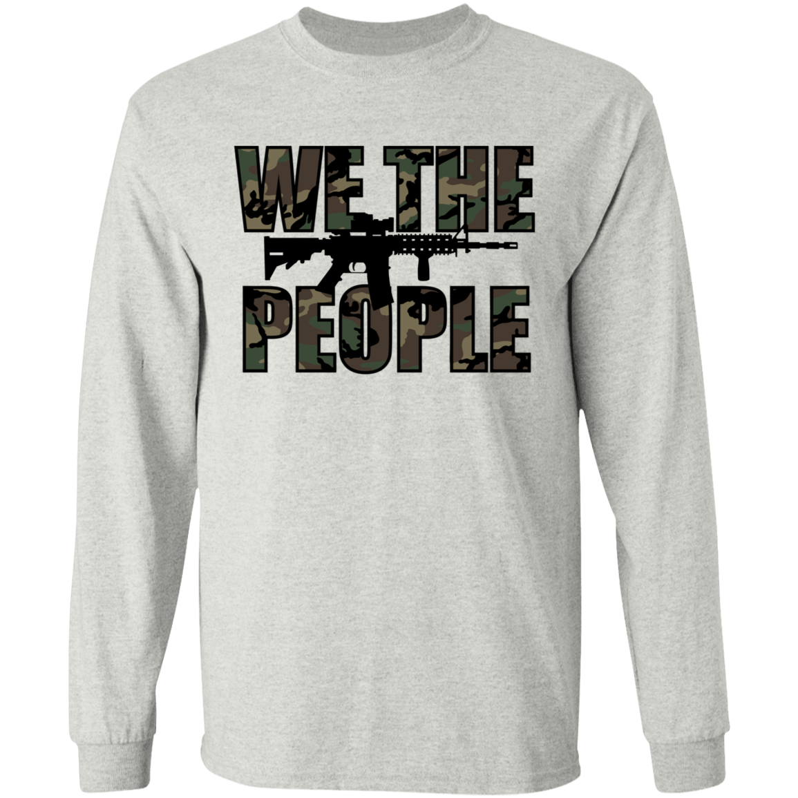 We The People Camouflage Long Sleeve T-Shirt