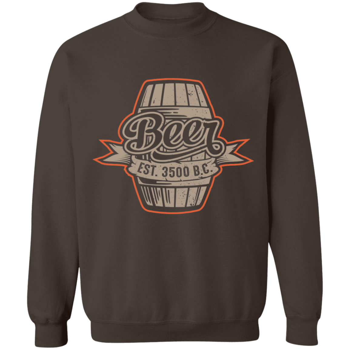 Beer Est. 3500 B.C. Crewneck Sweatshirt