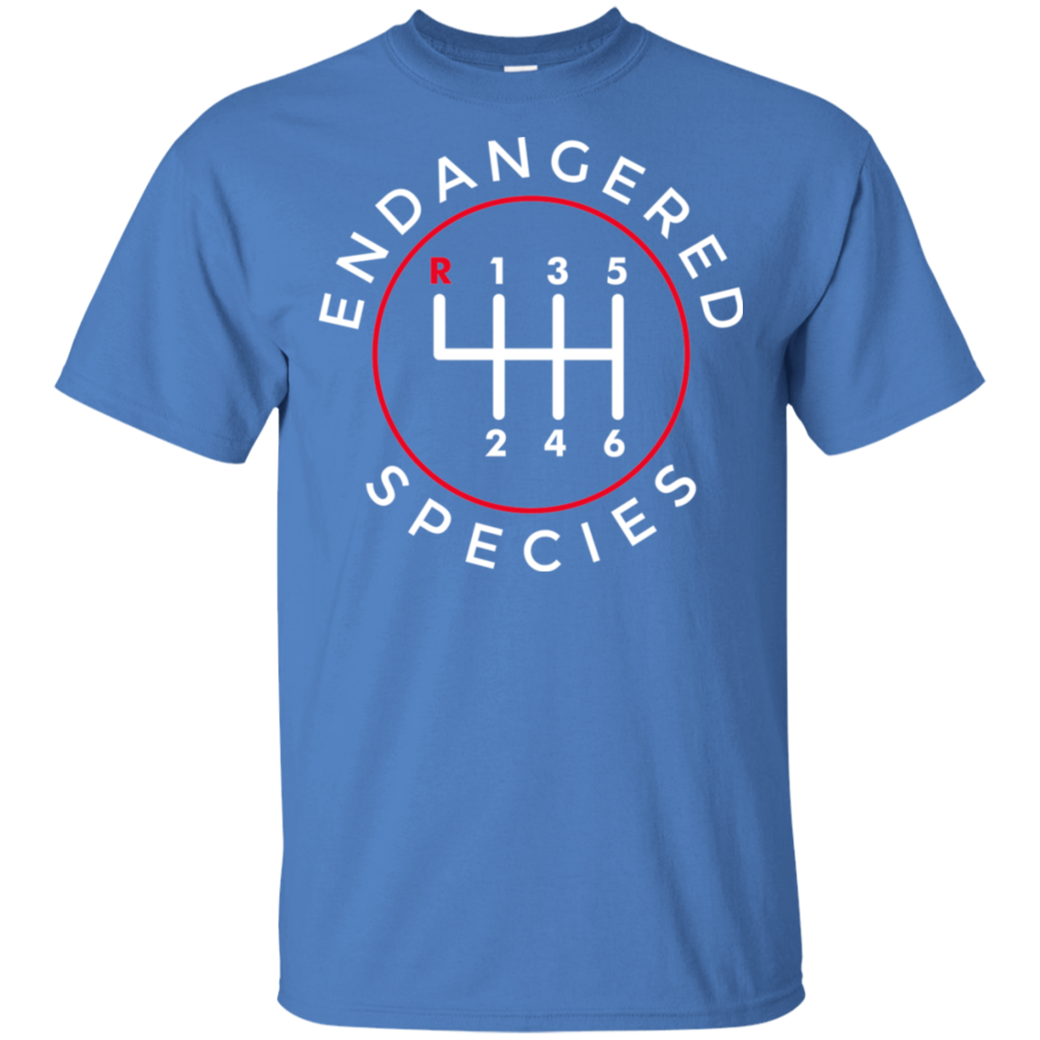 Endangered Species Manual Shift Stick T-Shirt
