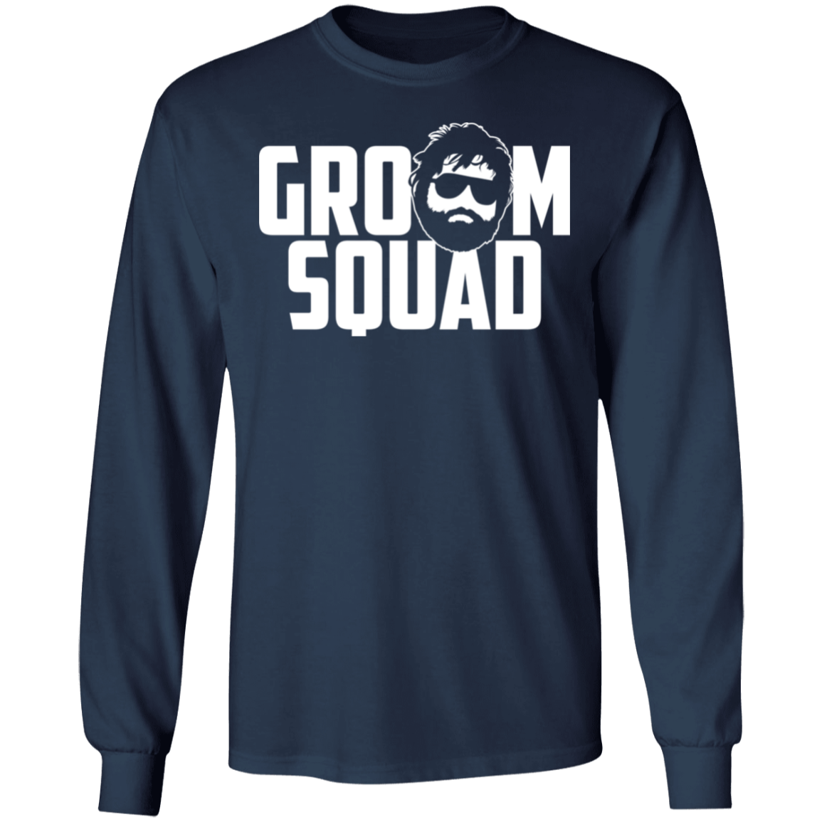 Bachelor Party Wedding Groom Squad Long Sleeve T-Shirt