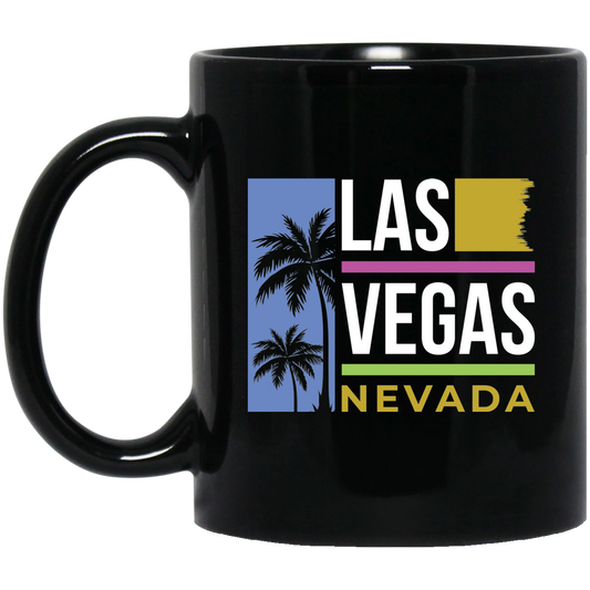 Las Vegas Nevada 11 oz. Black Mug Cup