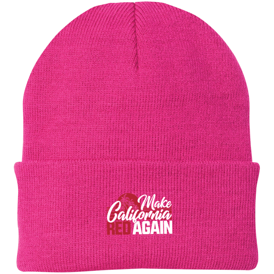 Make California Red Again Republican Beanie Cap