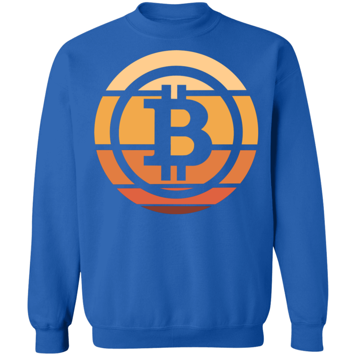 Bitcoin Hodl Cryptocurrency BTC Crewneck Sweatshirt