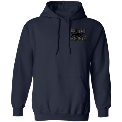 We the People Don't Tread on Me Gadsden Flag Double Sided Pullover Hoodie