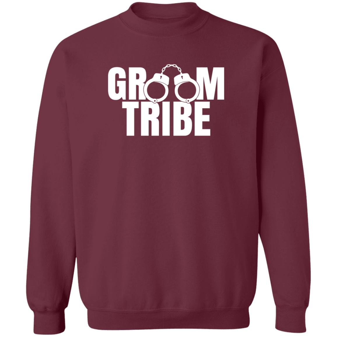Bachelor Party Wedding Funny Groom Tribe Crewneck Sweatshirt