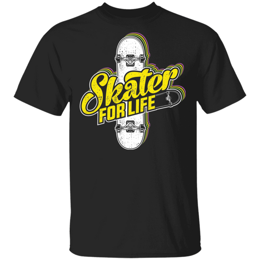 Skater For Life Skateboarding Skateboard T-Shirt