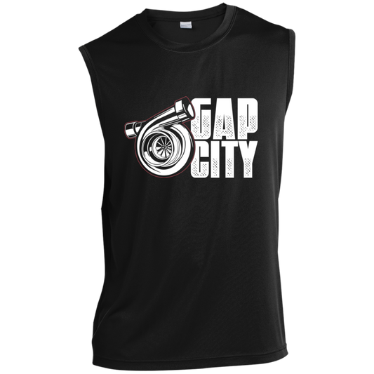 Gap City Turbo Boosted Racing Sleeveless Performance T-Shirt