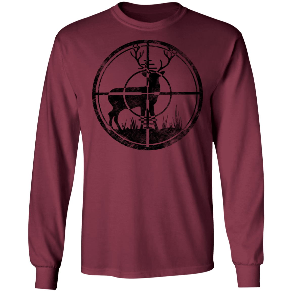 Hunting Deer Hunter Long Sleeve T-Shirt
