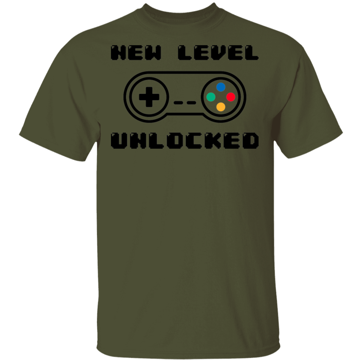 New Level Unlocked Gaming T-Shirt