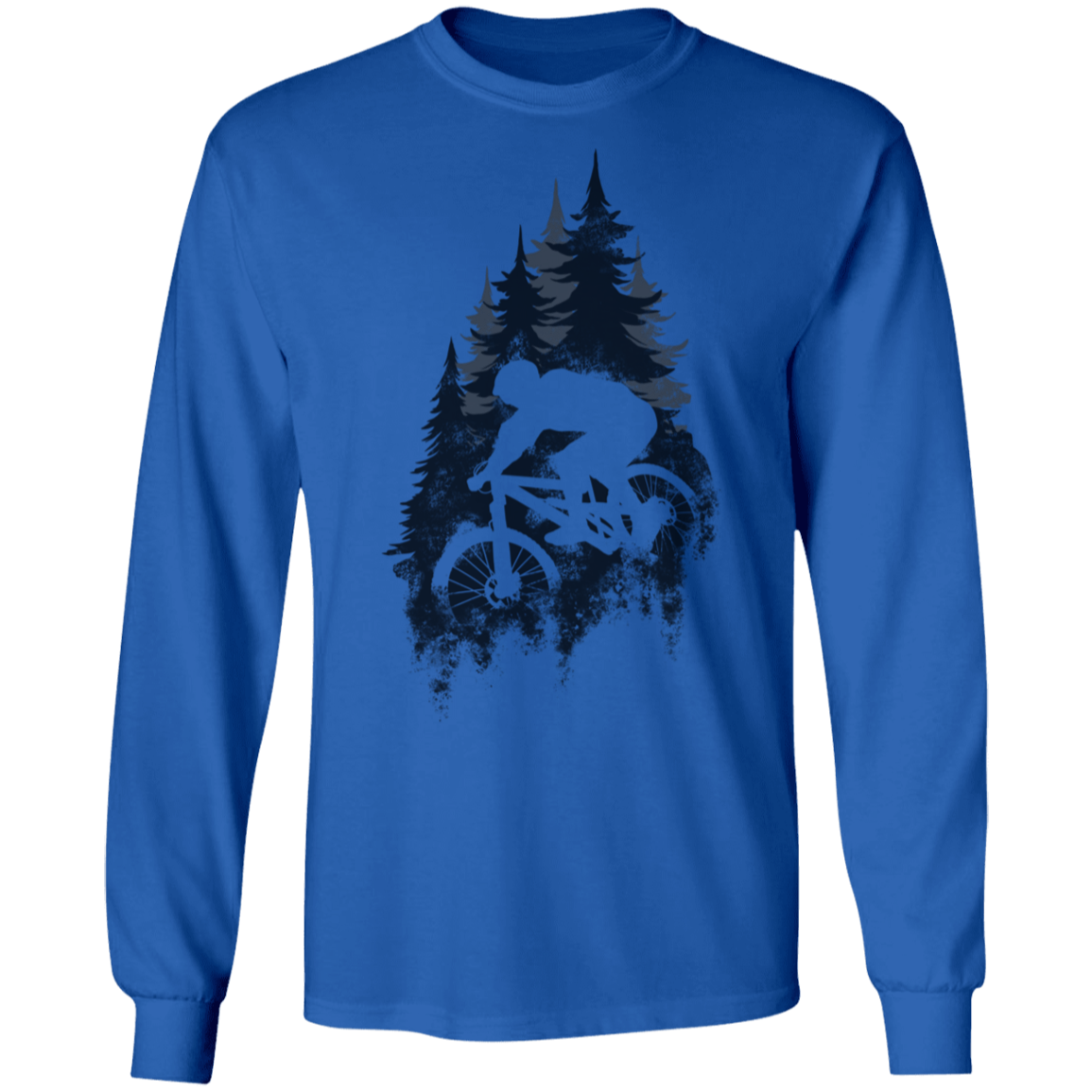 Mountain Bike Biking Long Sleeve T-Shirt