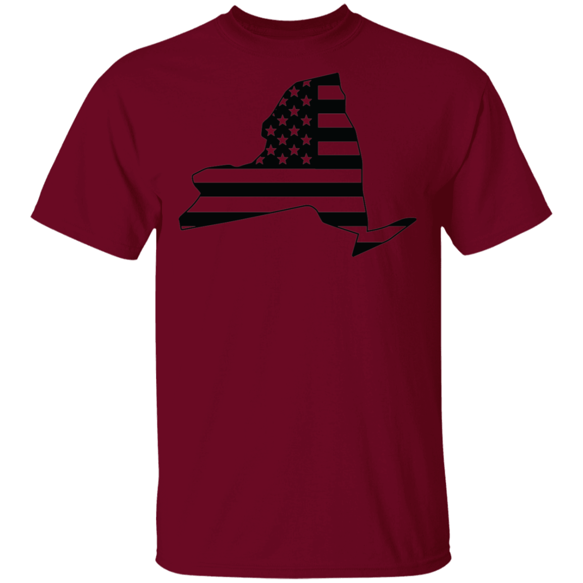 New York NY State American Flag Pride T-Shirt