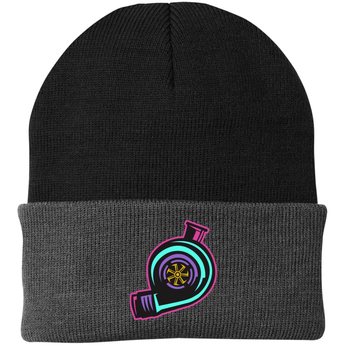 Retro 80's 90's Turbo Boosted Knit Cap