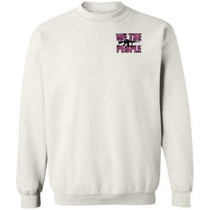 We the People United We Stand Double Sided Crewneck Sweatshirt