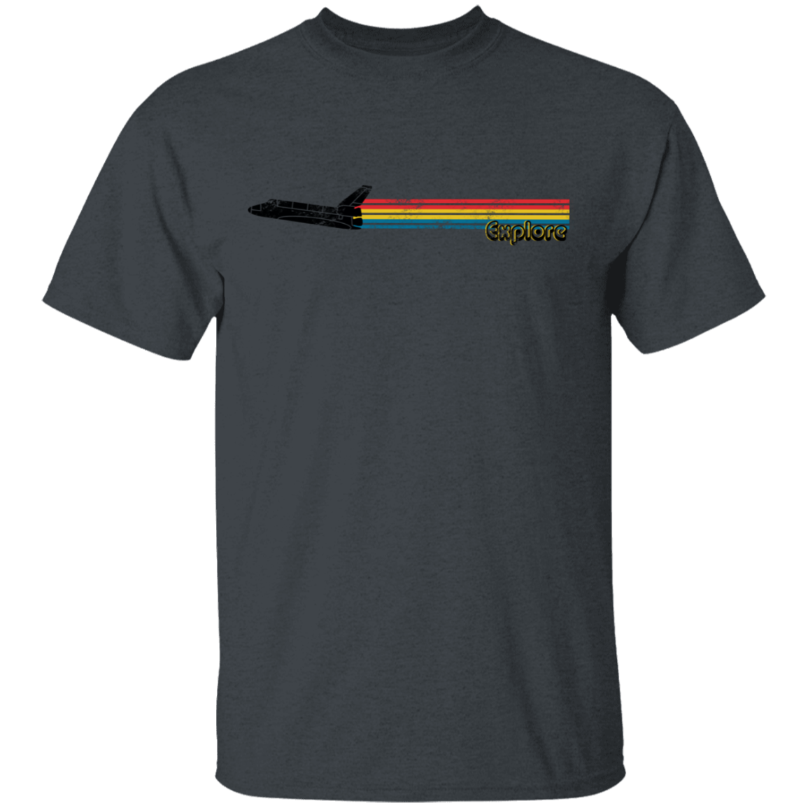 Men's Space Rocket Ship Explorer T-Shirt