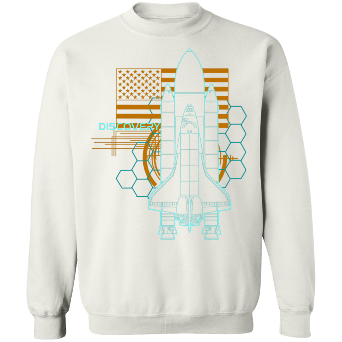 American Space Shuttle Discovery Crewneck Sweatshirt