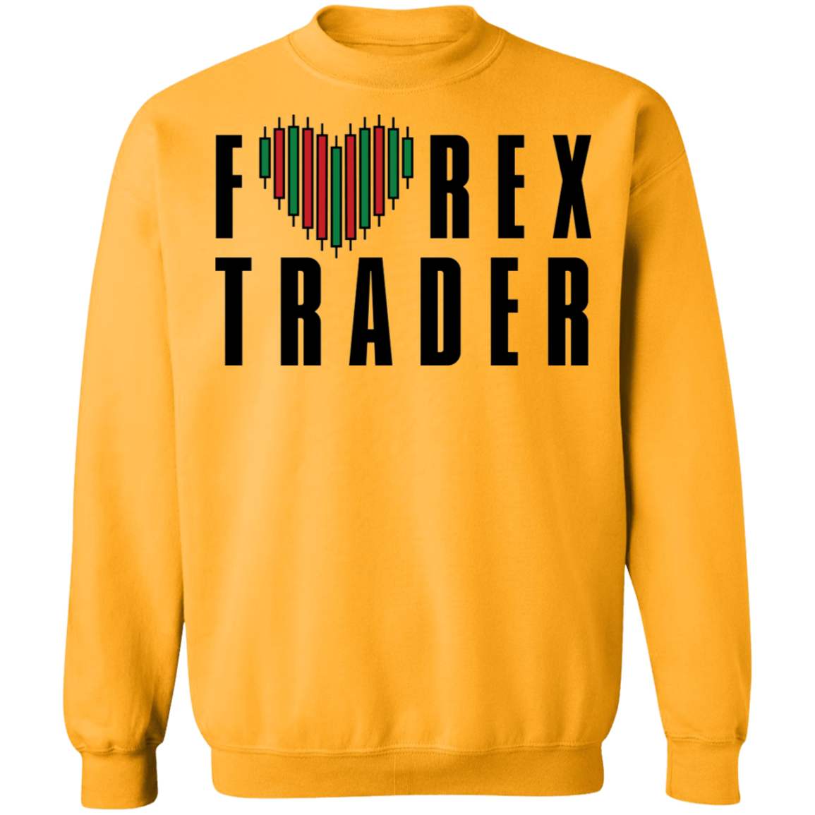Forex Trader Trading Technical Analysis Crewneck Sweatshirt
