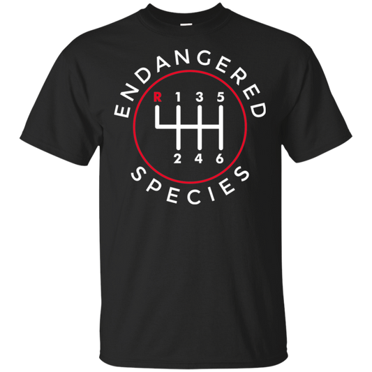 Endangered Species Manual Shift Stick T-Shirt