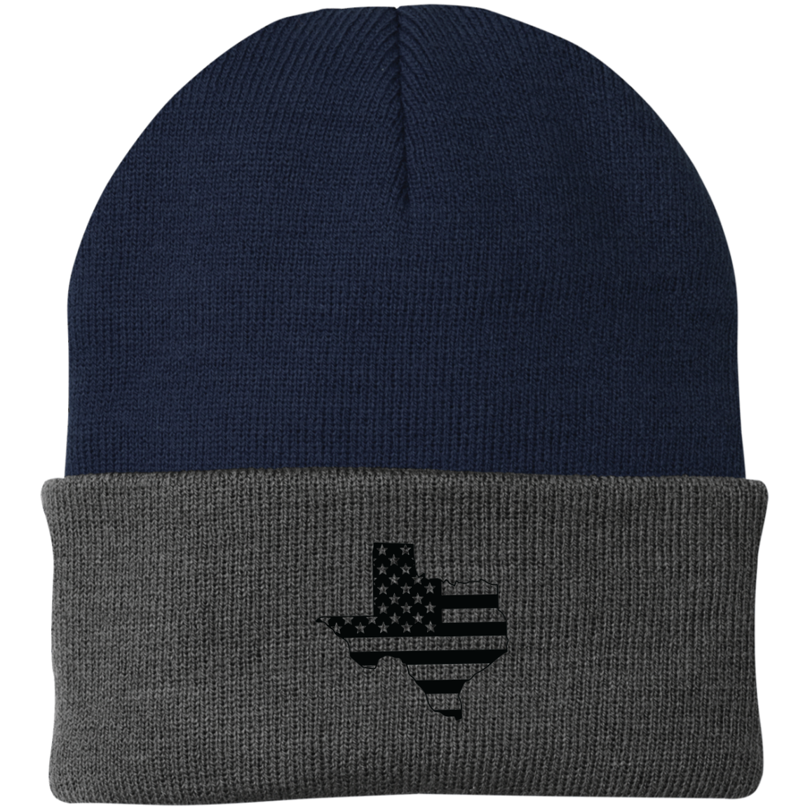 Texas TX State American Flag Beanie Cap
