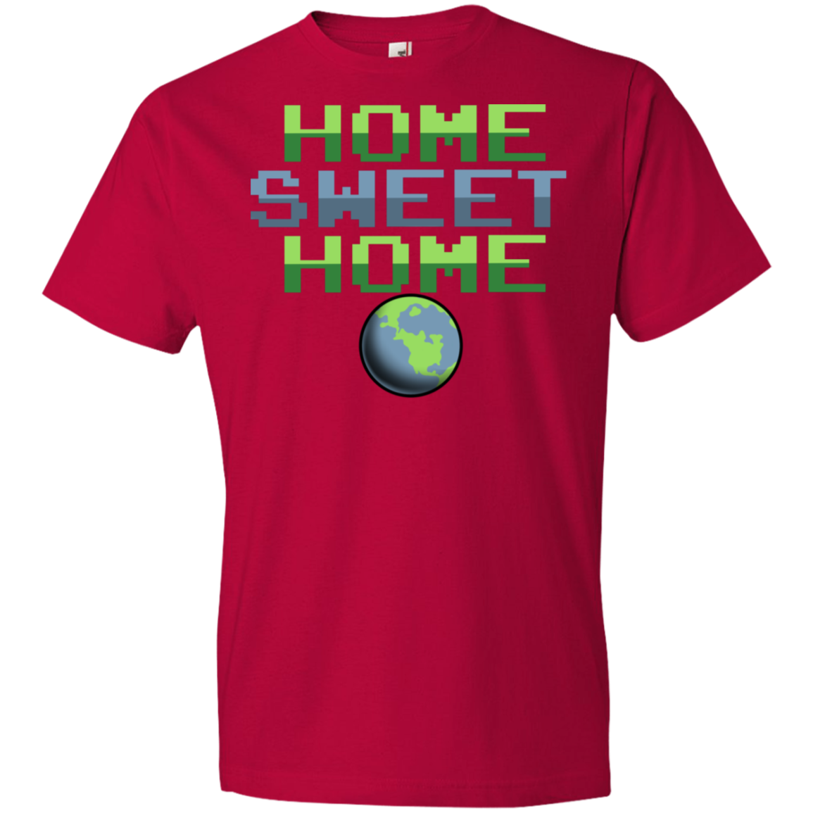 Youth Space Planet Earth Home Sweet  Lightweight T-Shirt