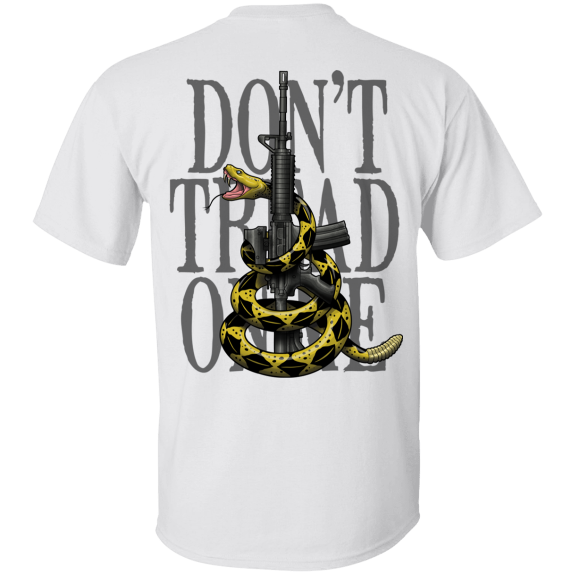 We the People Don't Tread on Me Gadsden Flag Double Sided T-Shirt
