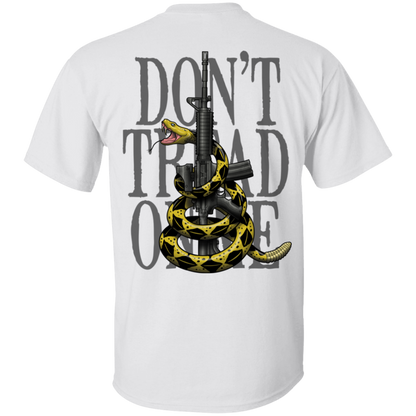 We the People Don't Tread on Me Gadsden Flag Double Sided T-Shirt