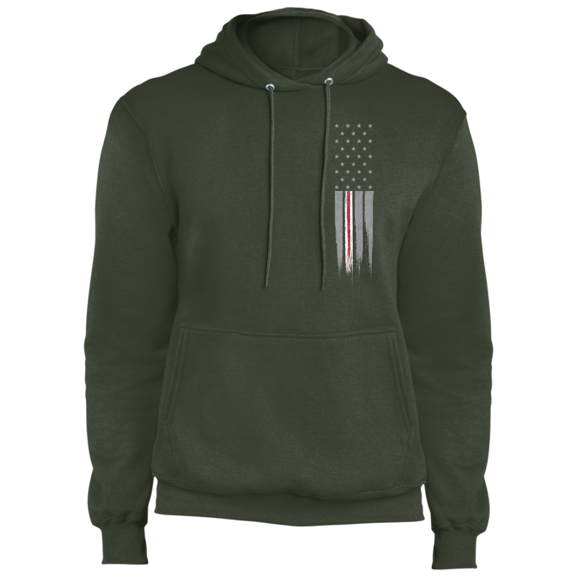 Nurse Medical Thin Line American Flag Pullover Hoodie