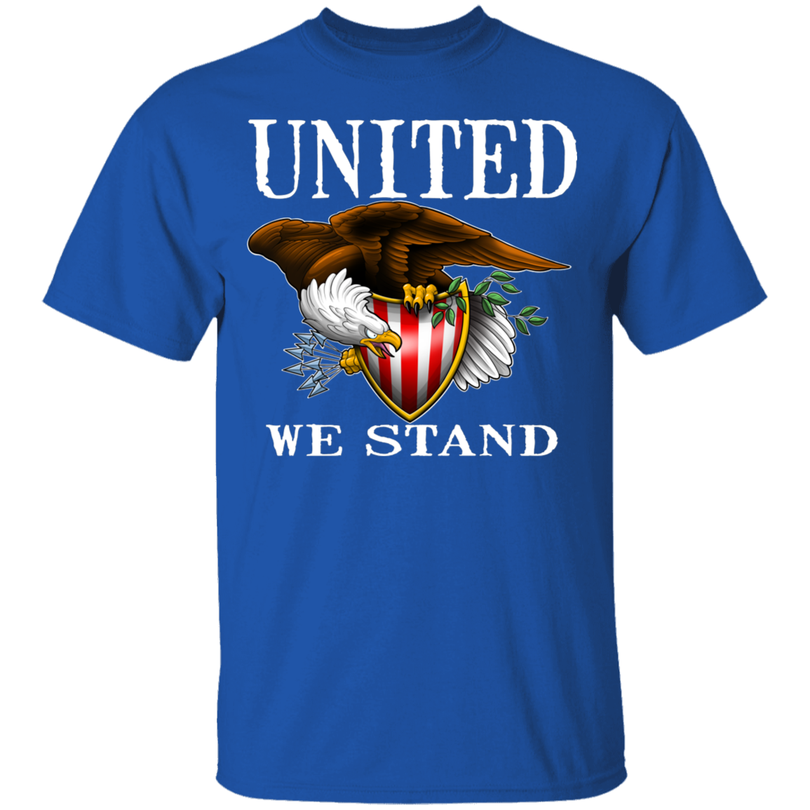 United We Stand Bald Eagle T-Shirt