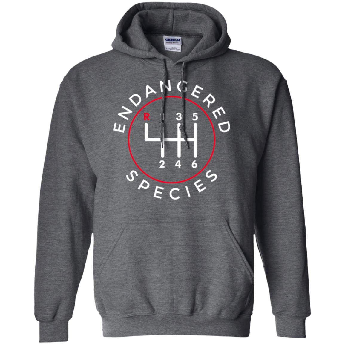 Endangered Species Manual Shift Stick Hoodie