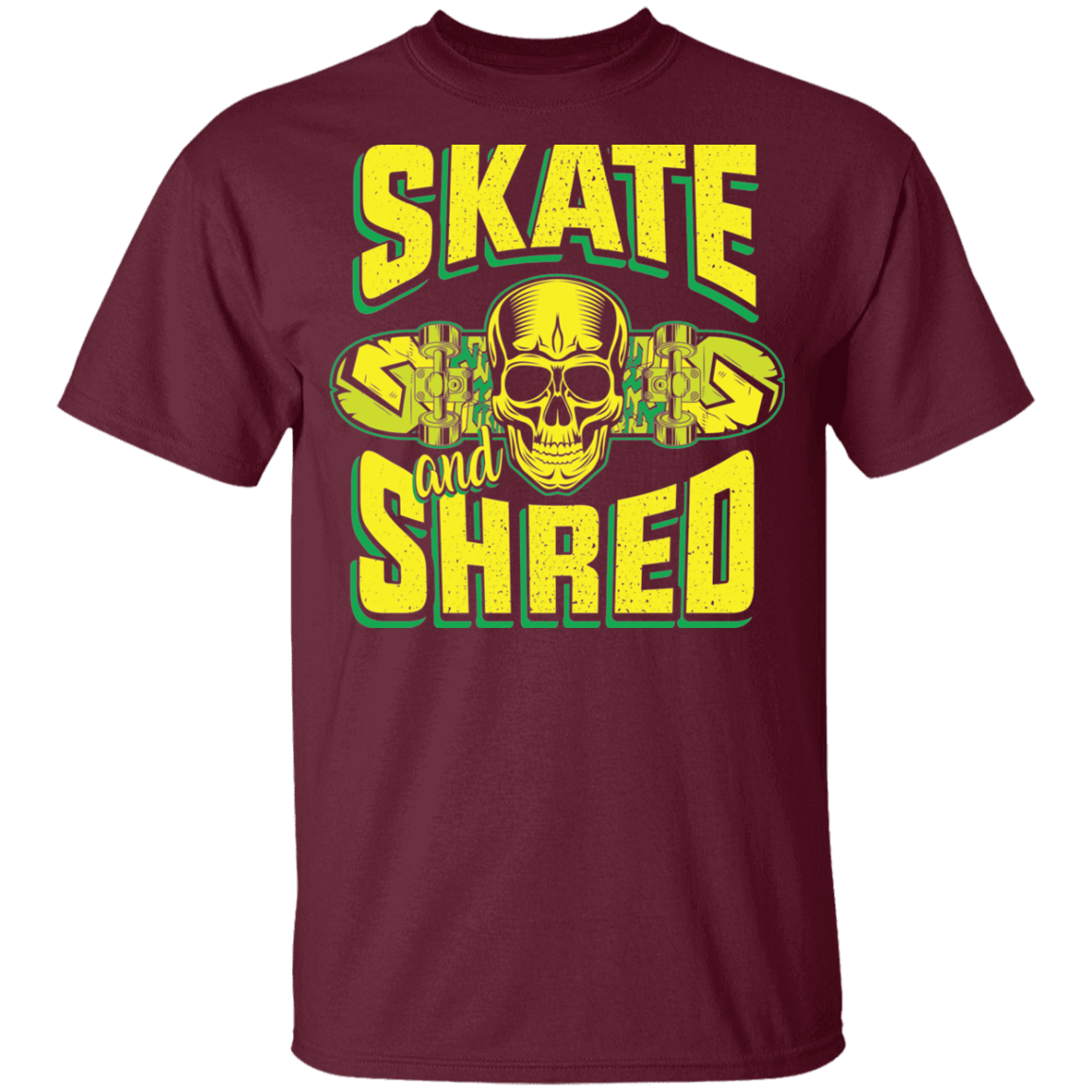 Skate and Shred Skateboarding Skateboard Youth T-Shirt