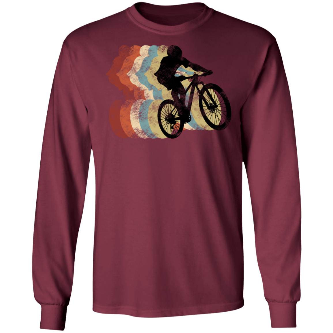 Mountain Bike Biking Long Sleeve T-Shirt