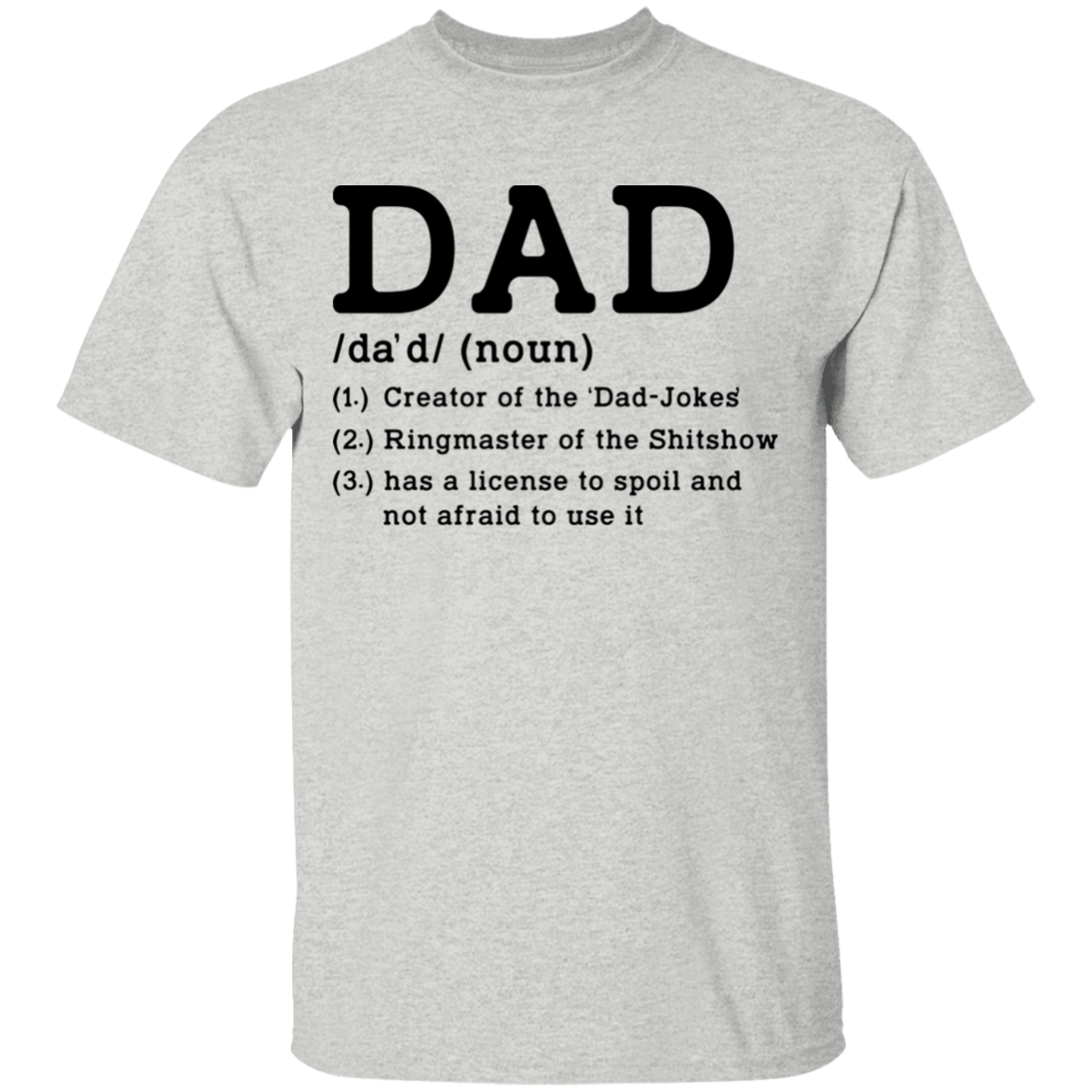 Dad Definition Funny Father T-Shirt