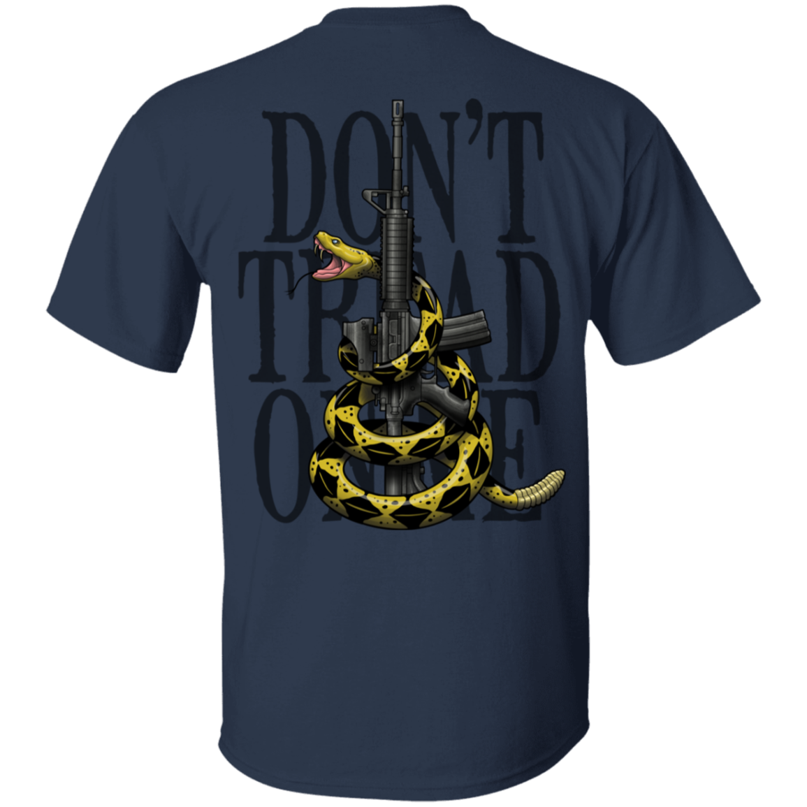 We the People Don't Tread on Me Gadsden Flag Double Sided T-Shirt