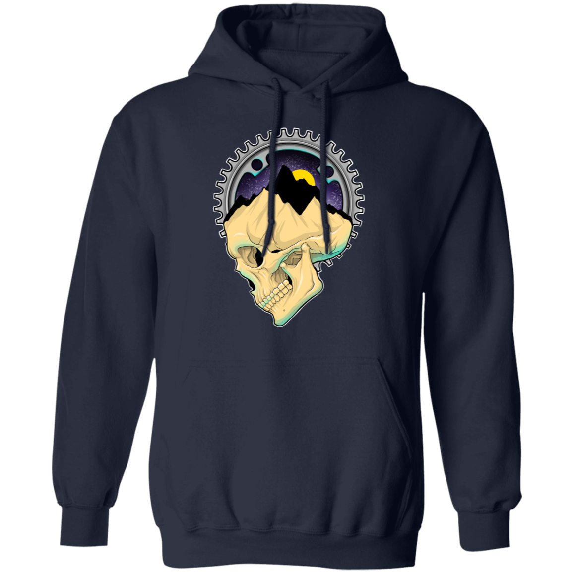 Gear Head Mountain Biking Pullover Hoodie