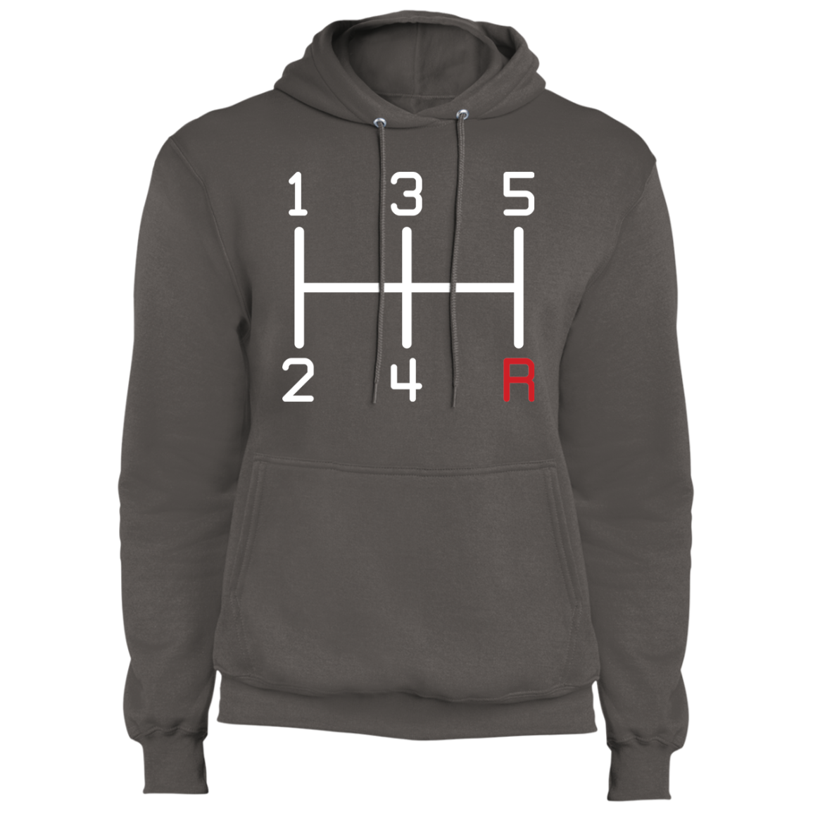 5-Speed Manual Stick Shift Pullover Hoodie