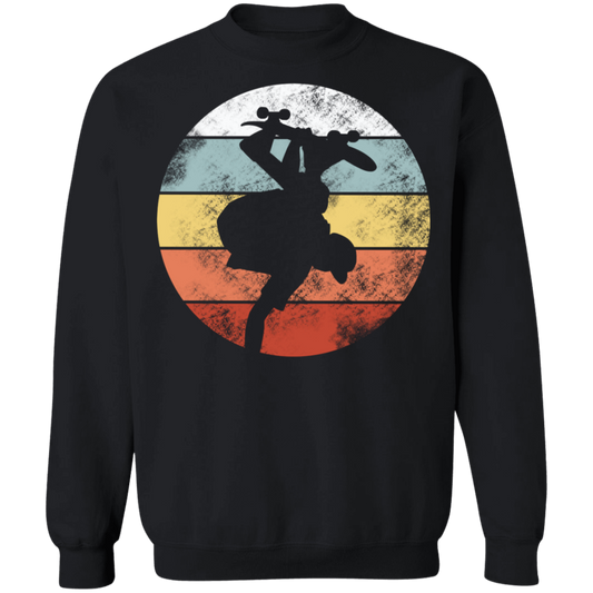Skateboarding Skateboard Trick Shred Crewneck Sweatshirt