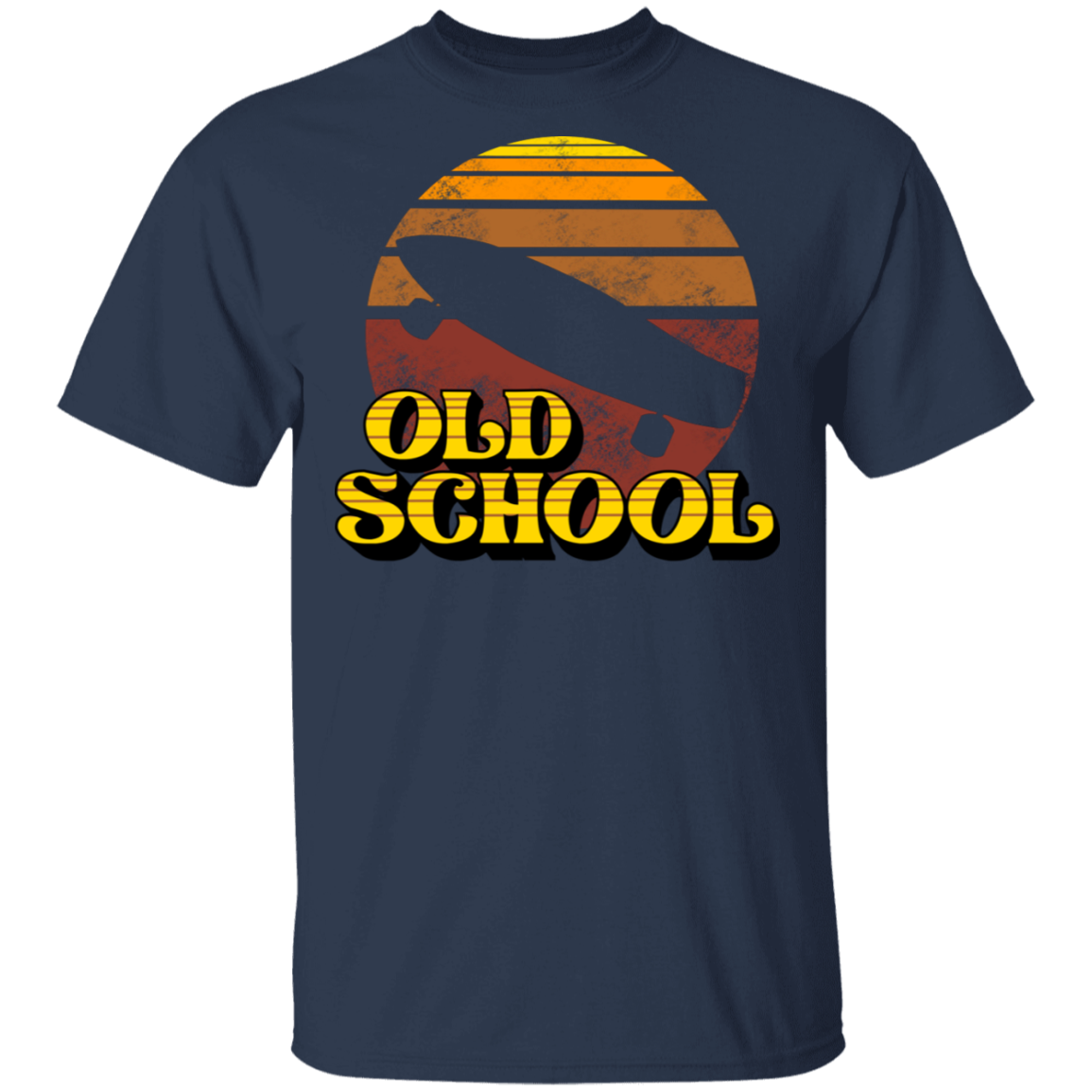 Old School Skateboard Short Board Long Board T-Shirt