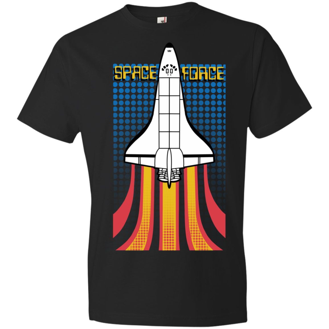 Youth Space Force Retro 80s Lightweight T-Shirt