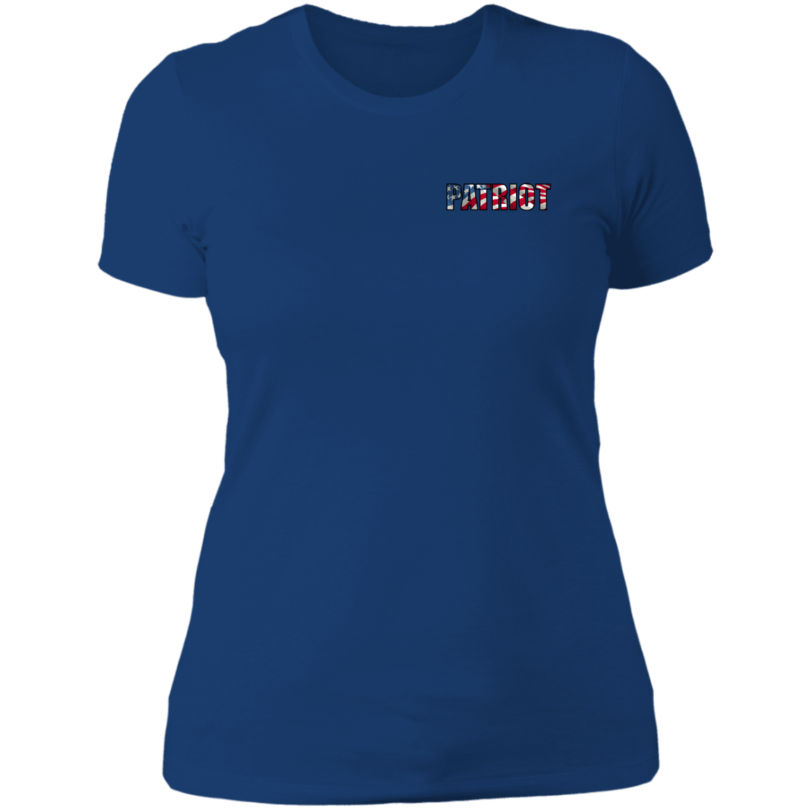 Patriot American Bald Eagle Women's Double Sided Boyfriend T-Shirt