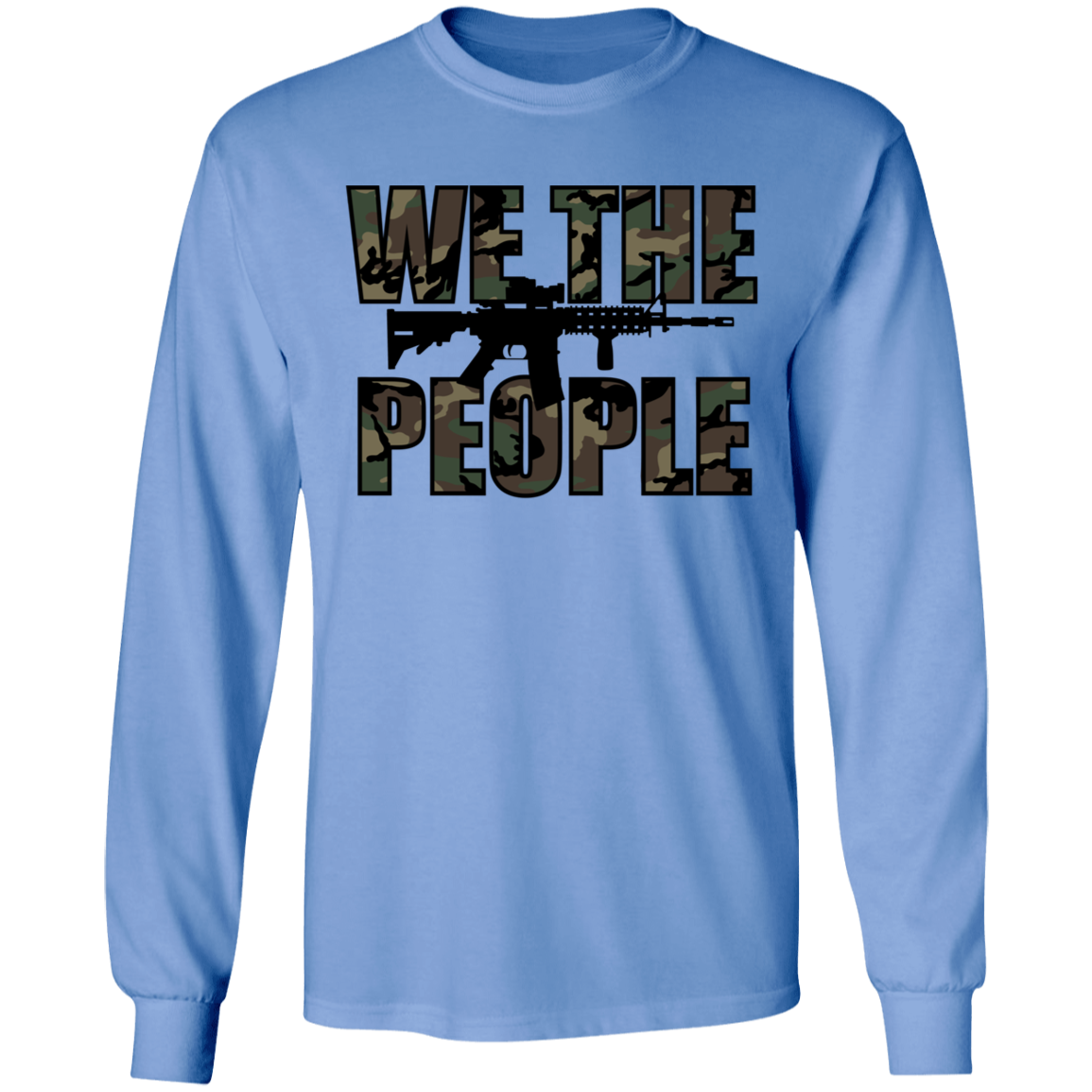 We The People Camouflage Long Sleeve T-Shirt