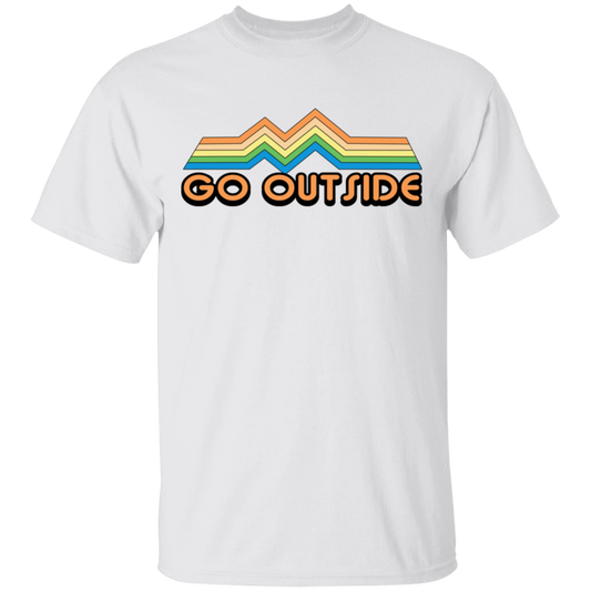 Go Outside Camping Nature Bright T-Shirt