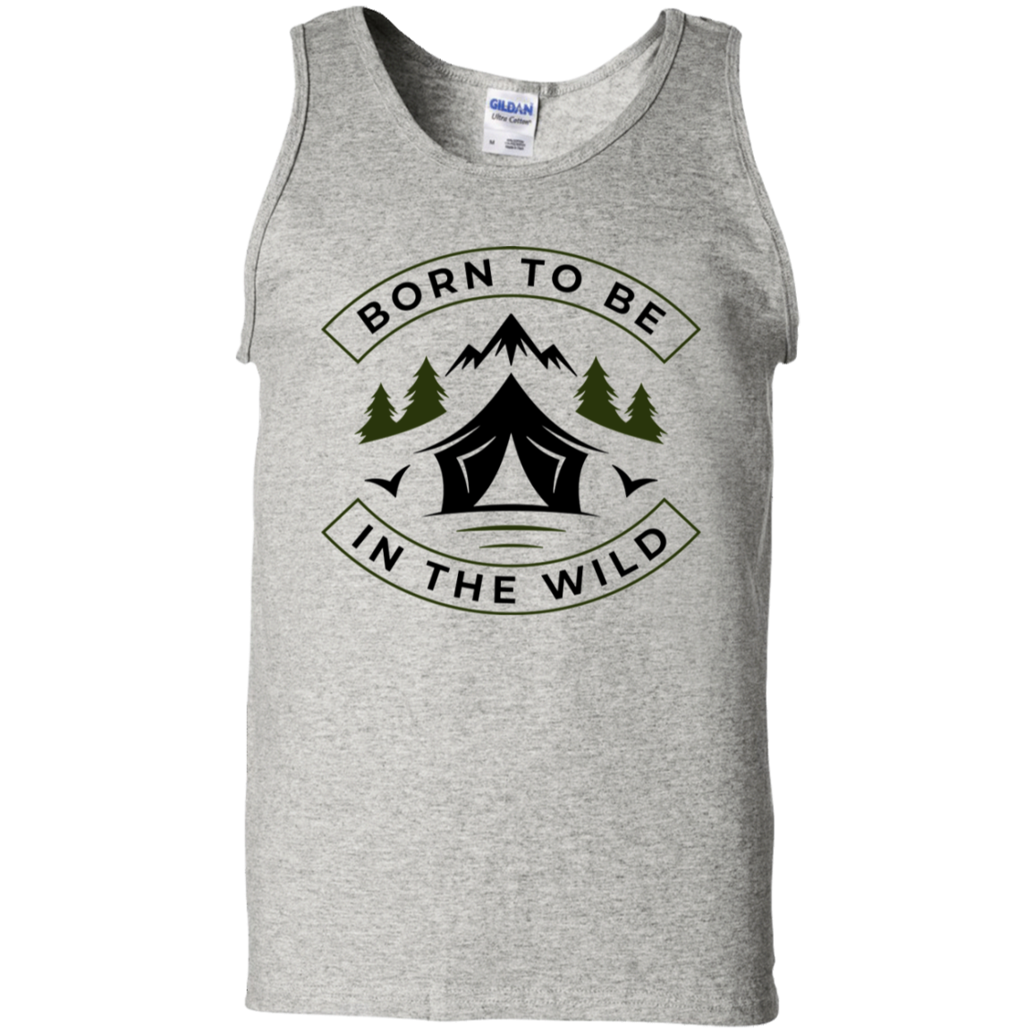 Born To Be In The Wild Camping Tank Top