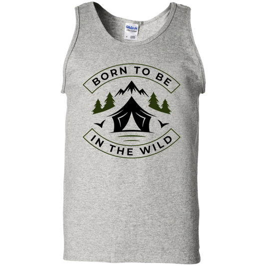 Born To Be In The Wild Camping Tank Top