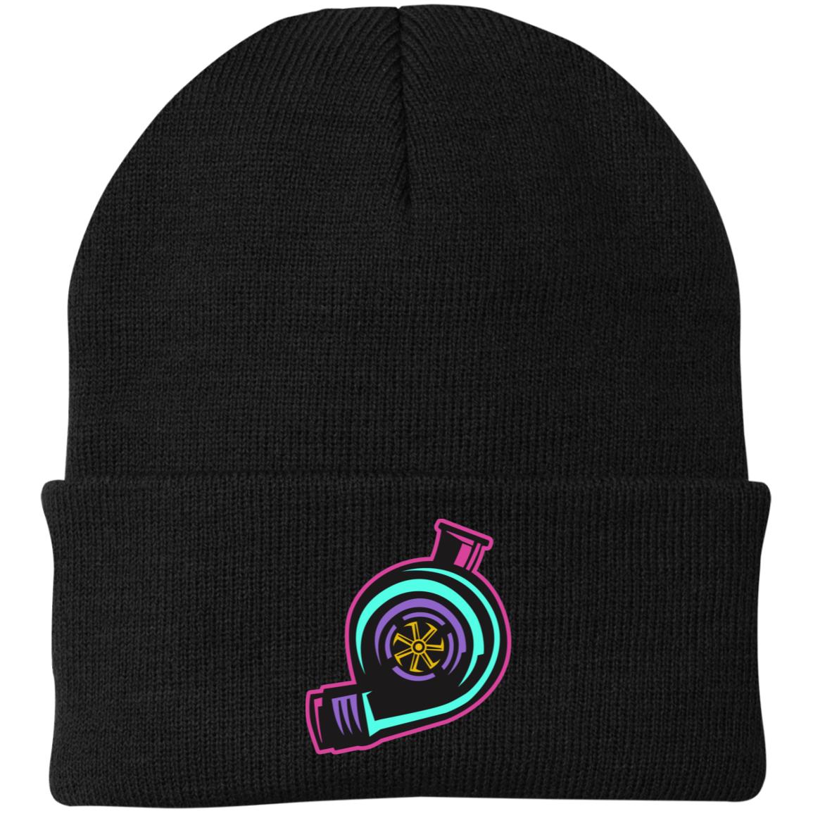 Retro 80's 90's Turbo Boosted Knit Cap