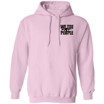 We the People Don't Tread on Me Gadsden Flag Double Sided Pullover Hoodie