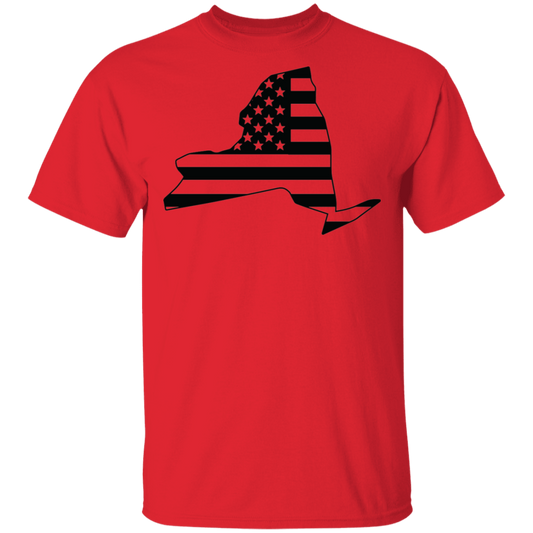 New York NY State American Flag Pride T-Shirt