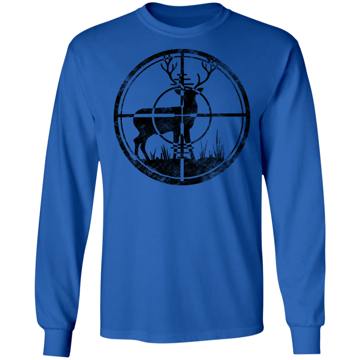 Hunting Deer Hunter Long Sleeve T-Shirt