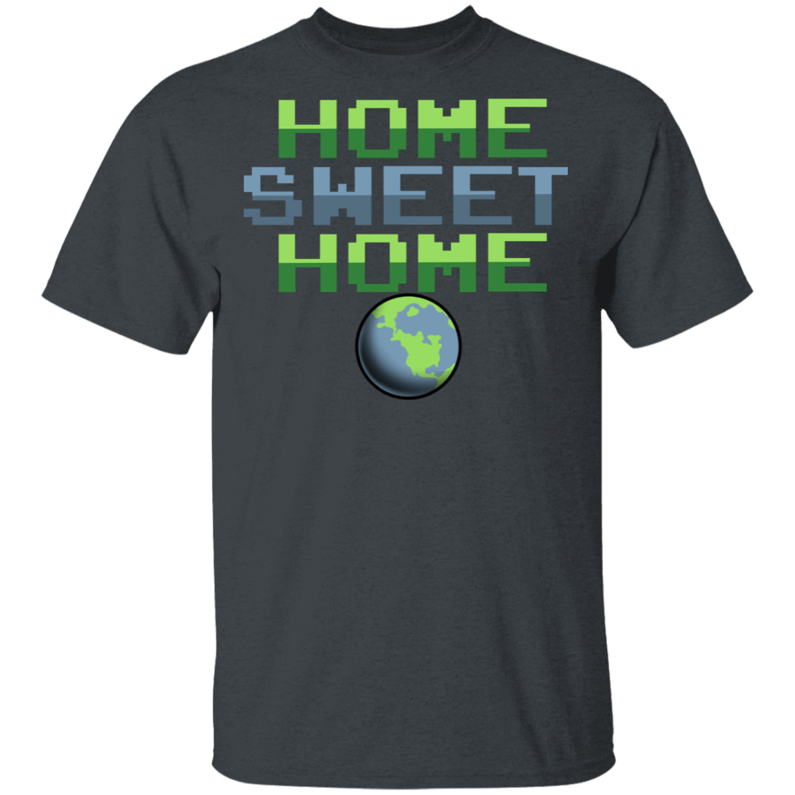 Men's Space Planet Earth Home Sweet T-Shirt